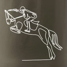 Jízda na koni jedním tahem