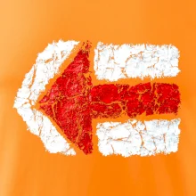 Párová turistická značka  červená