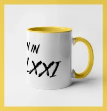 Born in - Římské číslo 1971