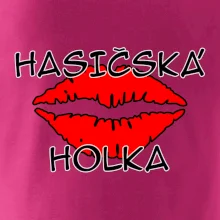 Hasičská holka - pusa