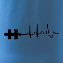 EKG puzzle rozpojené