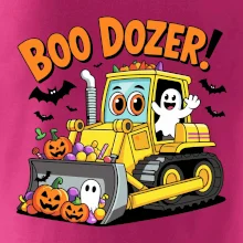Halloweenský boo dozer