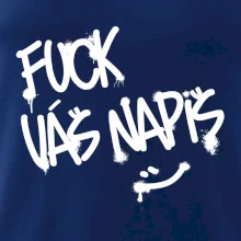 Fu*k Váš nápis