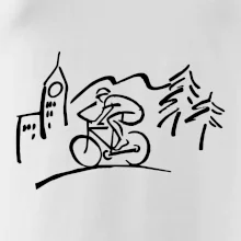 Cyklista na výletě