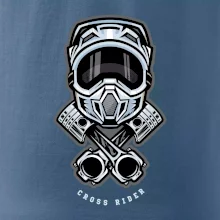 Cross rider písty helma