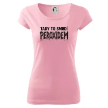 Tady to smrdí peroxidem