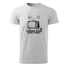 Svoboda slova nemá vypínač retro televize
