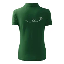 Dráha letu včely - srdce