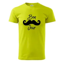 Mustache Bon Jour