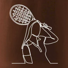 Tenistka  jednim tahem