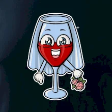 Červené víno pro nevěstu