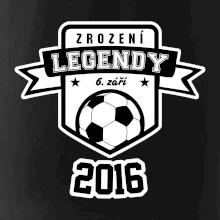 Zrození fotbalové legendy - tvůj den a rok narození