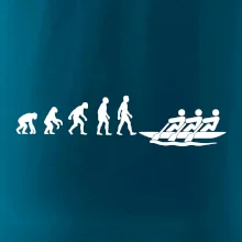 Evoluce veslování 3 lidi