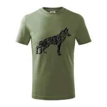 Německý ovčák - tattoo