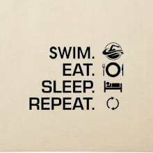 Eat sleep swim