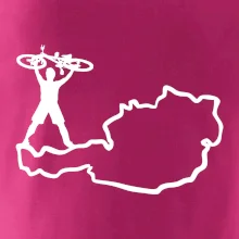 Cyklista - Mapa Rakouska