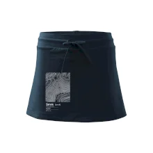 Smrk - vrstevnice v obdélníku