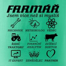 Symboly farmář - Traktorista a partner