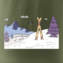 Panorama lyžování