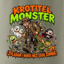 Unavený krotitel monster venčí malé příšerky