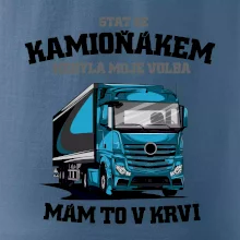 Stát se kamioňákem nebyla moje volba