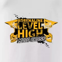 Motocross adrenaline level high