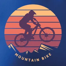MTB barevné kolo západ slunce MTB barevné kolo západ slunce