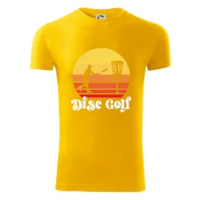 Disc golf postava vintage Disc golf postava vintage