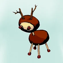 Kaštanový jelínek