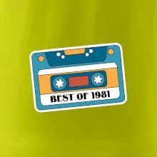Narozeniny kazeta Best of 1981