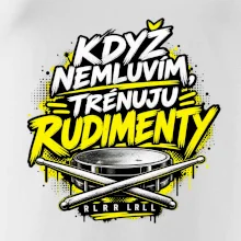 Když nemluvím trénuju rudimenty - bubenické paličky