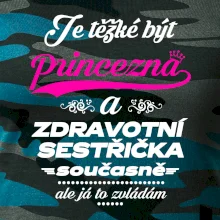 Je těžké být princezna - zdravotní sestřička Je těžké být princezna - zdravotní sestřička