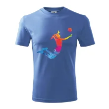 Volejbalista/Volejbalistka splash s míčem