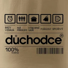 Čárový kód důchodce