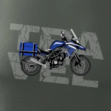 Cestovní enduro modré