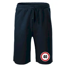 Dopravní značka - omezení rychlosti 40