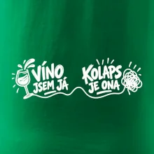 Víno jsem já a kolaps je ona