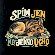 Spím jen na jedno ucho - vlčák