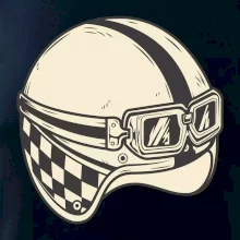 Moto helma - žalud Moto helma - žalud