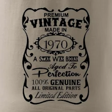 Vintage Etiketa - 1970