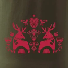 Folklor - dva jeleni