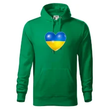 Ukrajina srdce vlajka