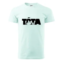 Táta nápis - motorka chopper