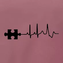EKG puzzle rozpojené