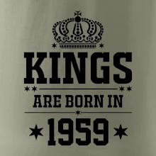 Kings are born in 1959