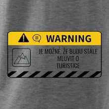 Warning mluvení - turistika