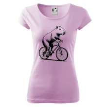 Kapybara na kole černá