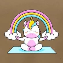 Yoga jednorožec - duha