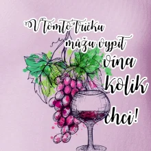V tomto tričku můžu vypít vína kolik chci