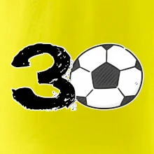 Fotbal kulaté narozeniny 30